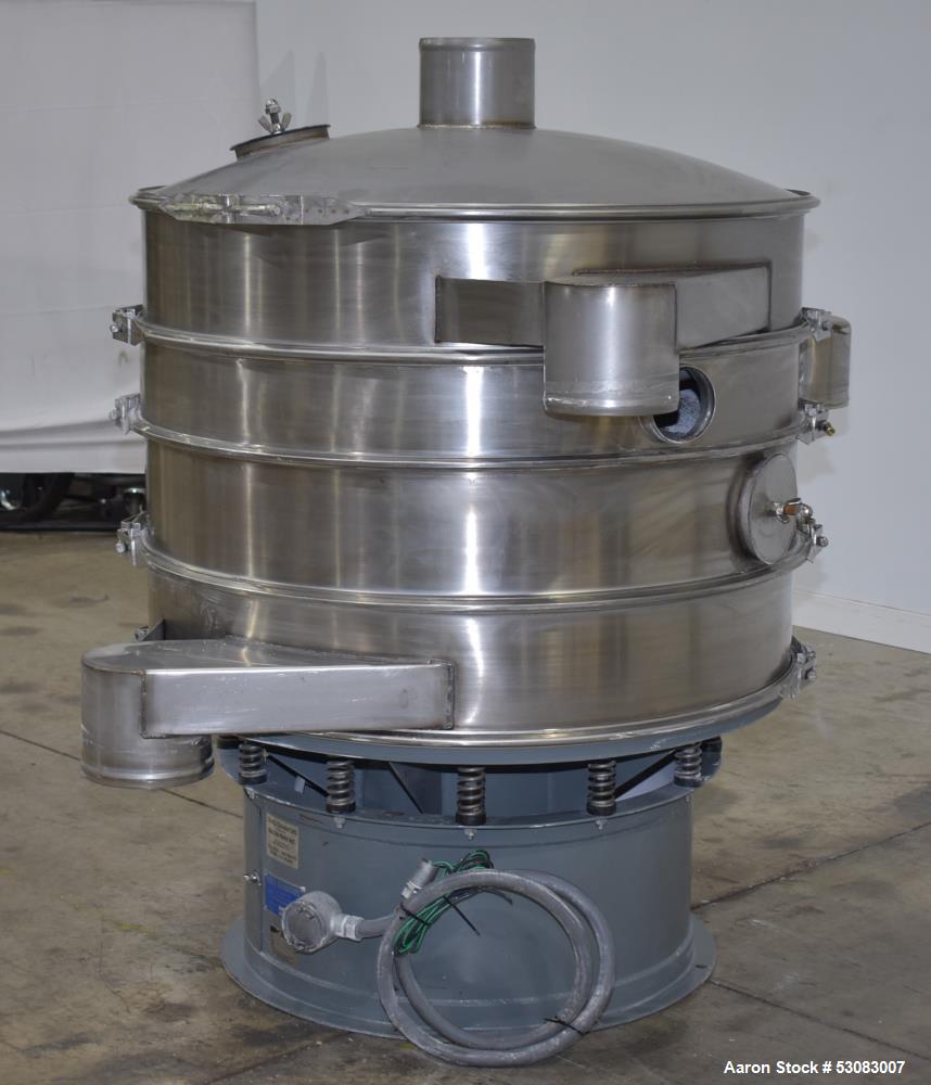 Dewco 48" Diameter Screener, Stainless Steel