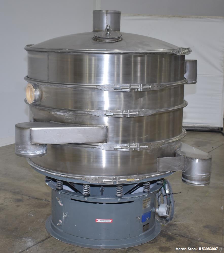 Dewco 48" Diameter Screener, Stainless Steel