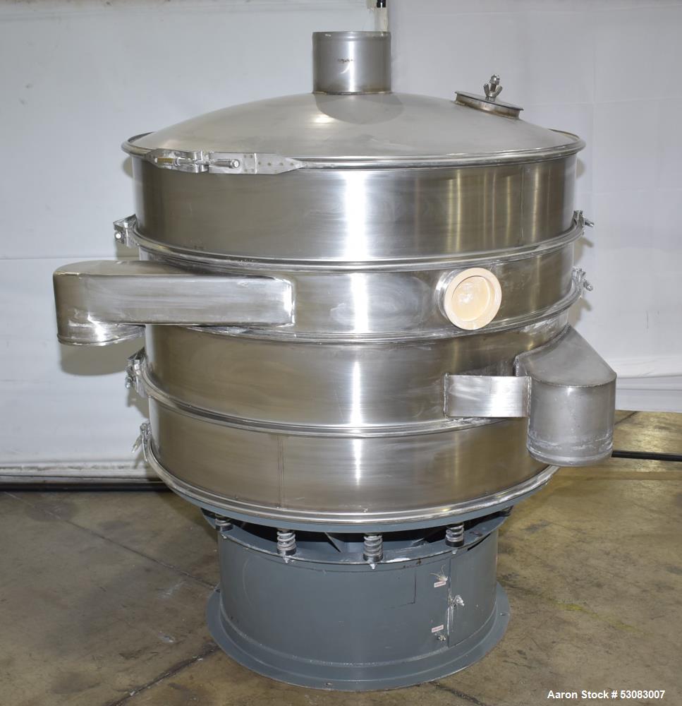 Dewco 48" Diameter Screener, Stainless Steel