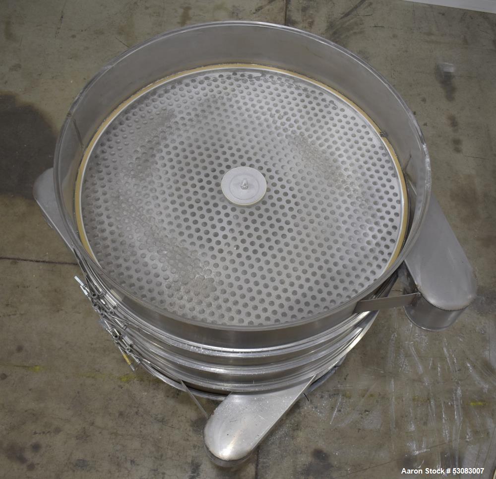 Dewco 48" Diameter Screener, Stainless Steel