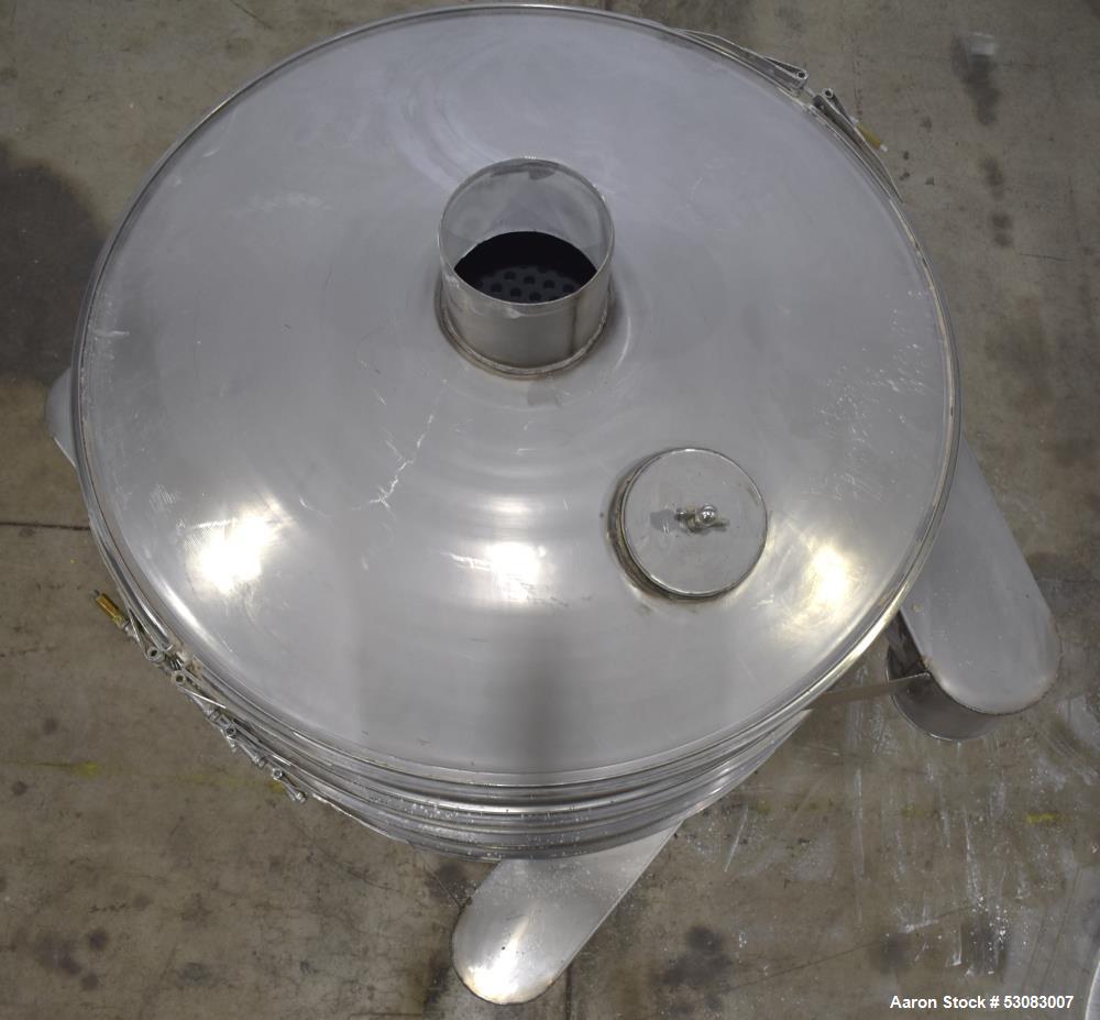 Dewco 48" Diameter Screener, Stainless Steel
