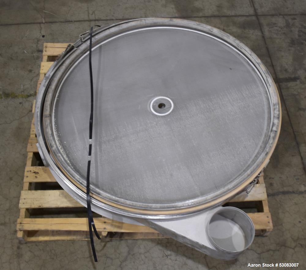 Dewco 48" Diameter Screener, Stainless Steel
