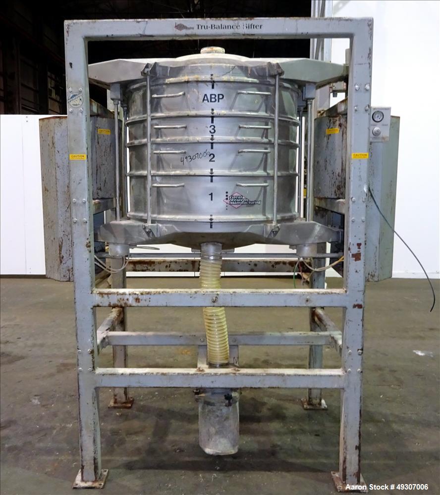 Used Great Western Manufacturing Tru-Balance Screener, Type TB, Model 611/4