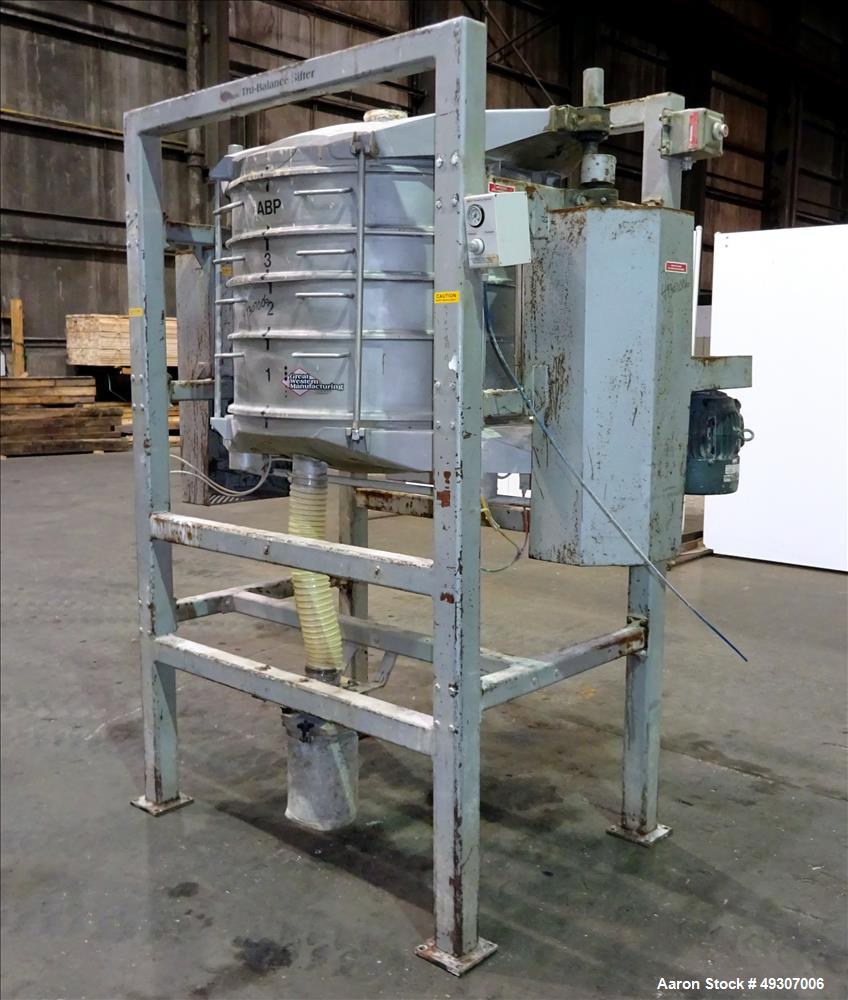 Used Great Western Manufacturing Tru-Balance Screener, Type TB, Model 611/4