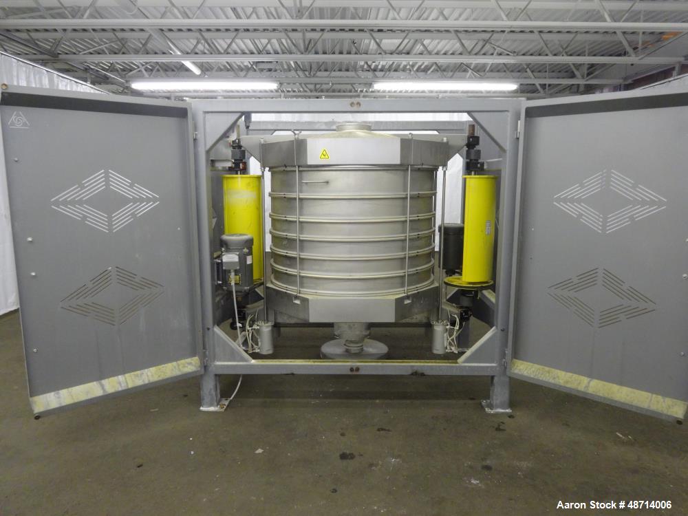 Used Great Western Manufacturing QA Series In-Line Sifter, Model QA46, 304 Stai