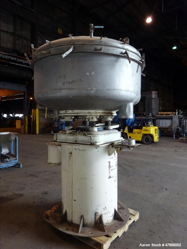 Used Gump In-Line Pressure Screener, Model CP-53, 304 Stainless Steel.