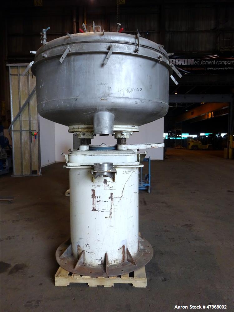 Used Gump In-Line Pressure Screener, Model CP-53, 304 Stainless Steel.
