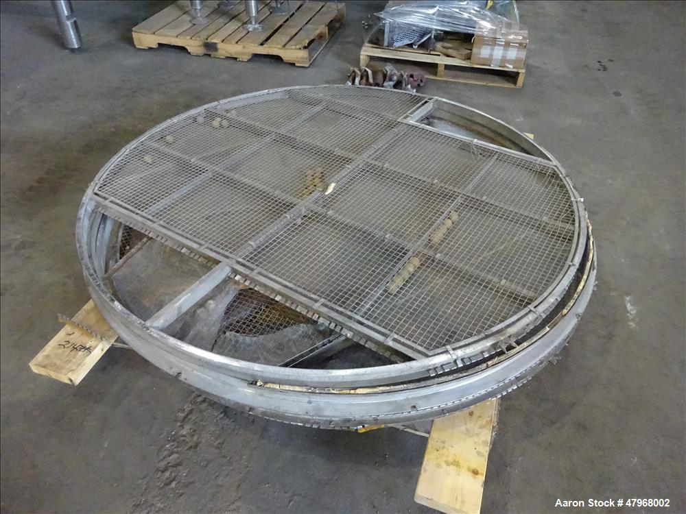 Used Gump In-Line Pressure Screener, Model CP-53, 304 Stainless Steel.