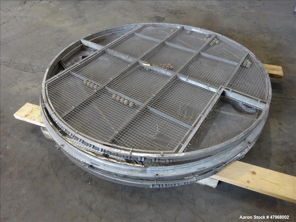 Used Gump In-Line Pressure Screener, Model CP-53, 304 Stainless Steel.