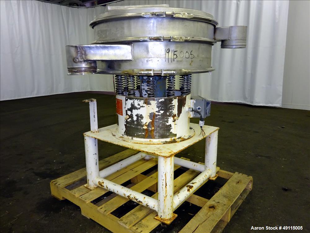 Used Gump Vibratory Screener, Model CV-301, 30" Diameter