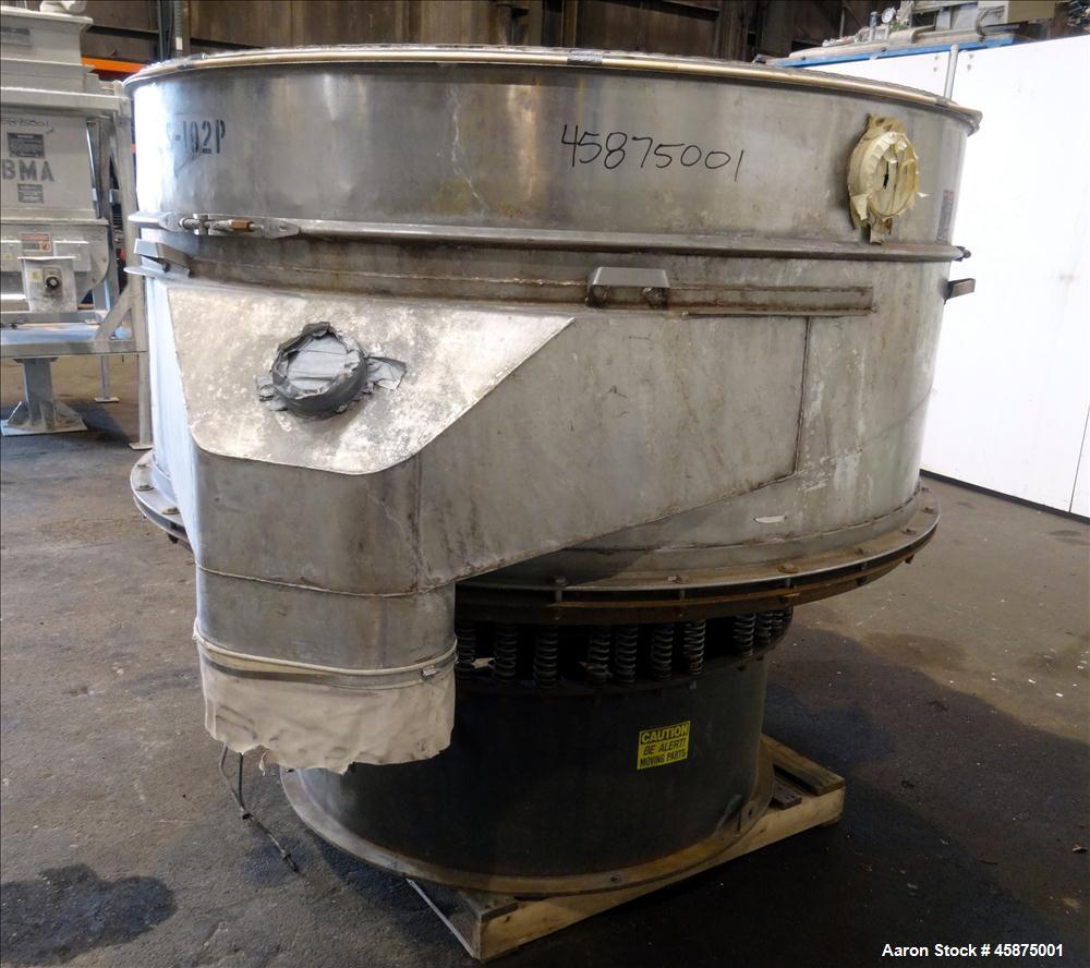 Used Kason Vibrating Screen Separator, Model 72-2AD-SS.