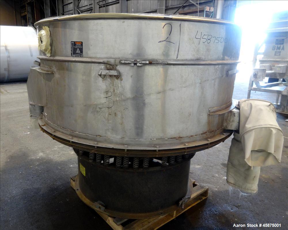 Used Kason Vibrating Screen Separator, Model 72-2AD-SS.