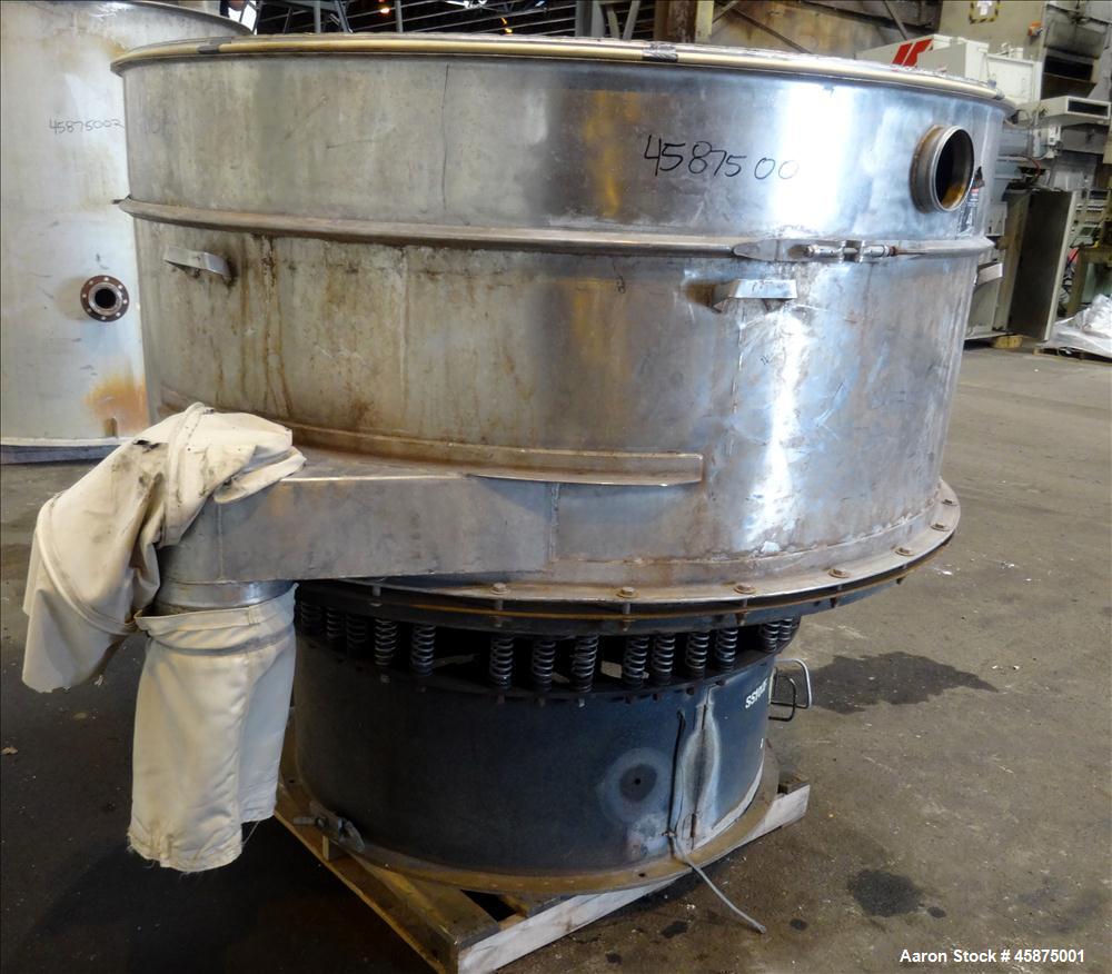 Used Kason Vibrating Screen Separator, Model 72-2AD-SS.