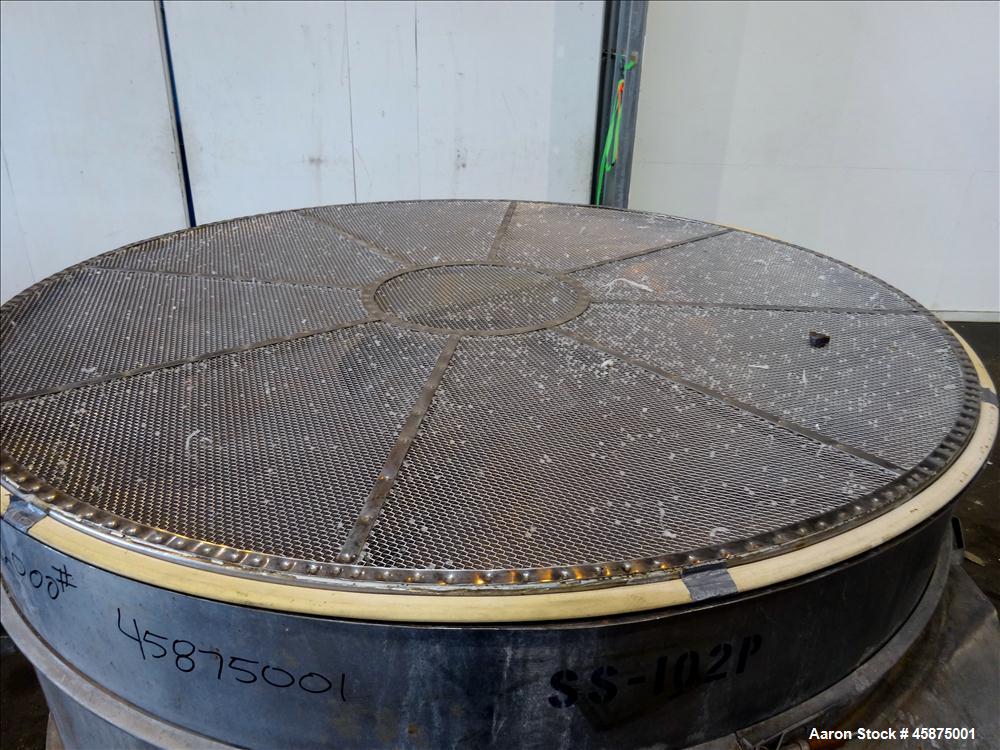 Used Kason Vibrating Screen Separator, Model 72-2AD-SS.