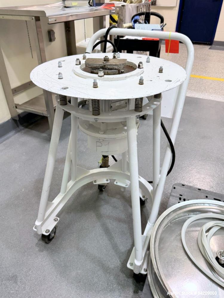 Used Kason Portable 24" Stainless Steel Screener, Model K-24-2-SS-P, Serial# KC-1045. With assorted decks, rings & screen.