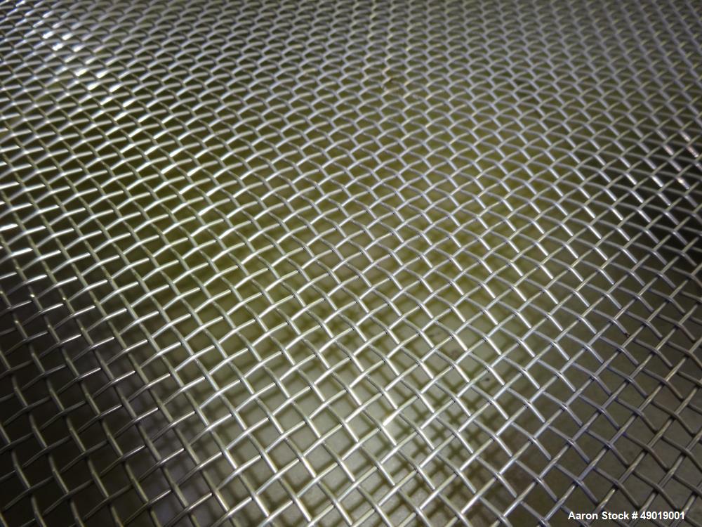 Used Kason Vibrating Screen Separator, Model K-48-1-SS, 304 Stainless Steel.