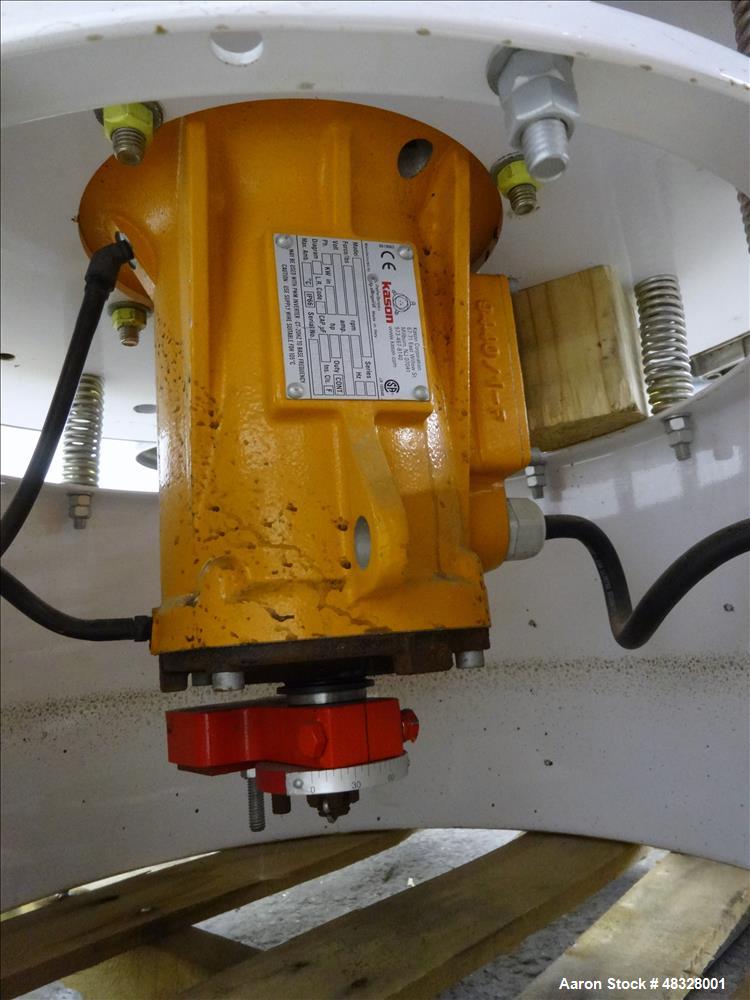 Used Kason Screener, Model K30-1-SS, 304 Stainless Steel.
