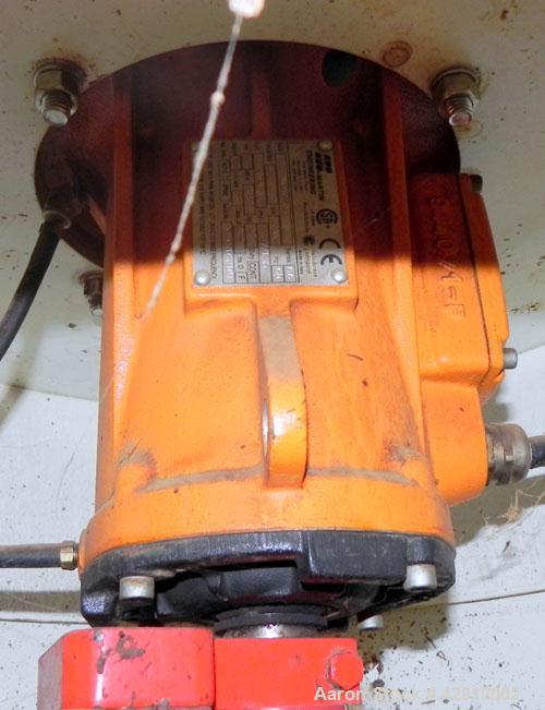 Used Kason Screener, Model K-40-2-SS, 304 Stainless Steel. 40" Diameter, double deck, 3 separation, no top cover. Driven by a 1/2hp, 3/60/230/460 volt, 1200 rpm motor. Mounted on a carbon steel base....