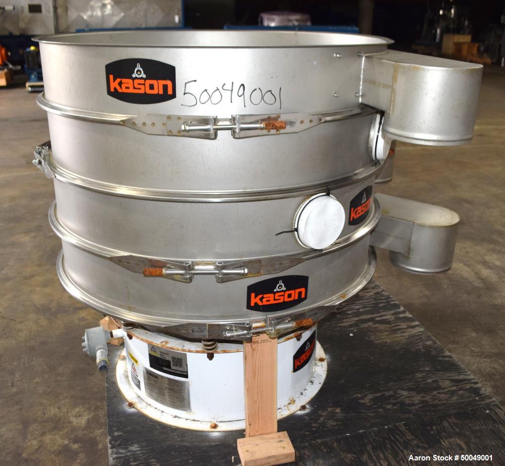 Used Kason 40" Vibra Screen, Model K40-3-SS