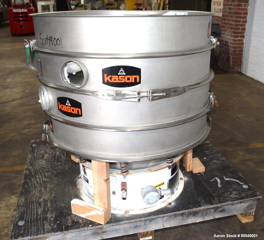 Used Kason 40" Vibra Screen, Model K40-3-SS