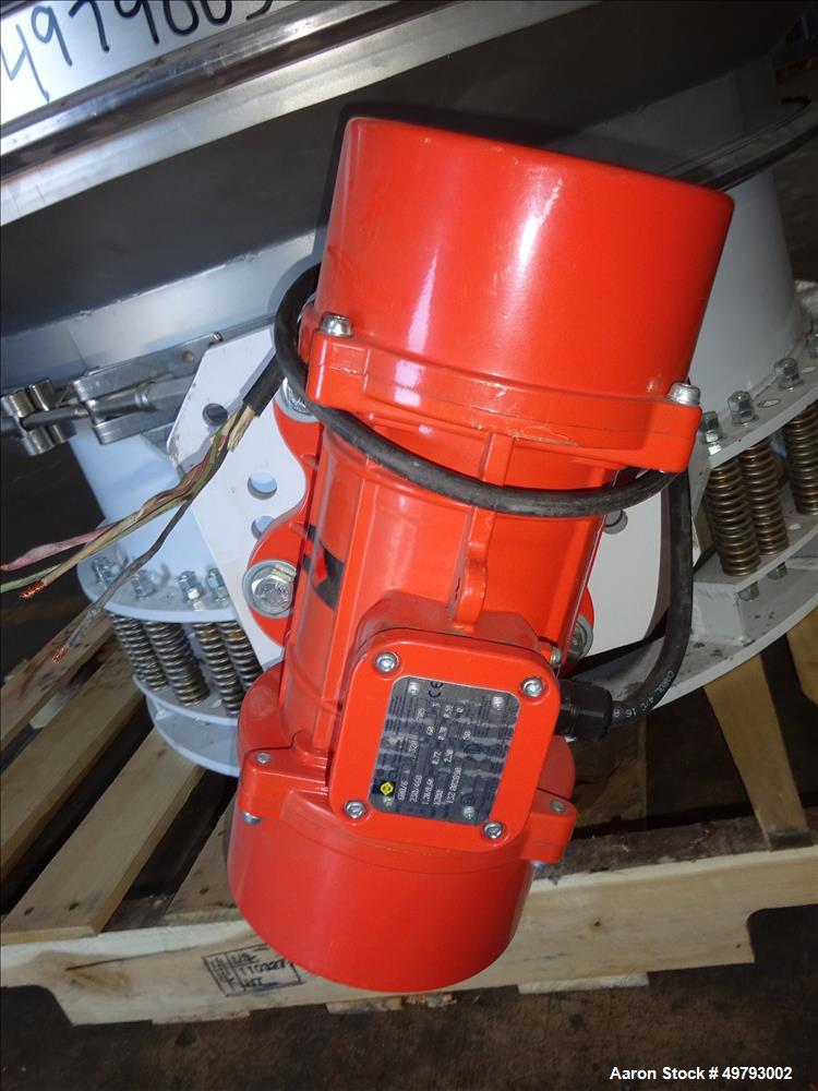 Used Kason Flo-Thru Vibrating Screener, Model K40-FT-SS