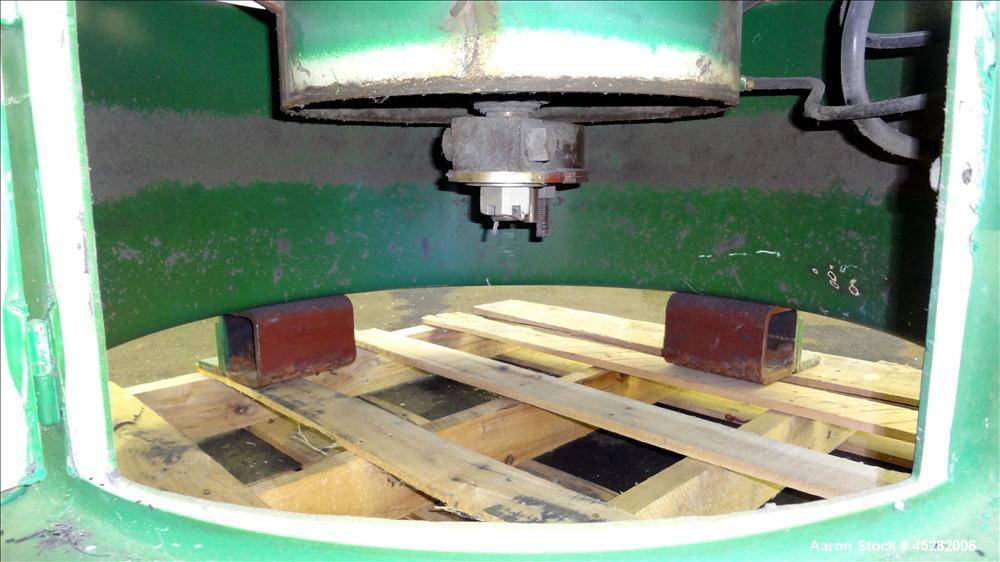 Used Kason Screener, Model K48-1-SS, 304 Stainless Steel. 48" Diameter, double deck, 3 separation, no cover. Driven by 2.5hp, 3/60/230/460 volt, 1200 rpm motor. Mounted on a carbon steel base. Serial...