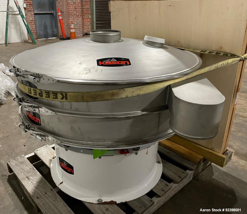 Kason Vibrating Screen Separator, Model K48-1-SS