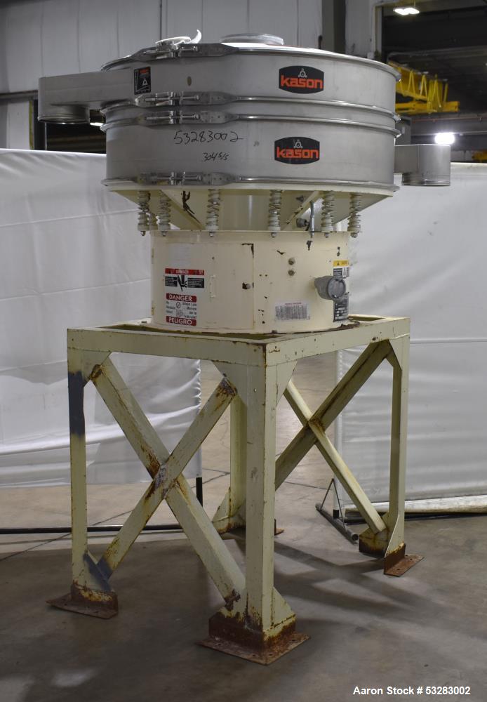 Kason 48" diameter. Model K48-1-SS. 304 Stainless steel.