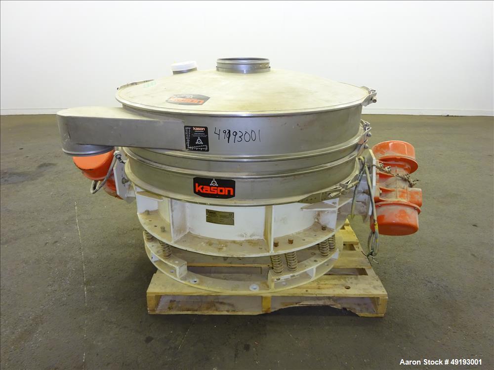 Used Kason VibroScreen, Model K48-1FT-SS.