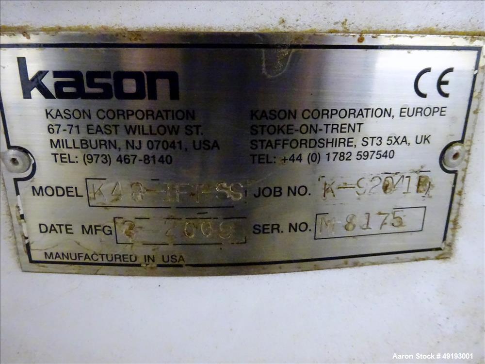 Used Kason VibroScreen, Model K48-1FT-SS.