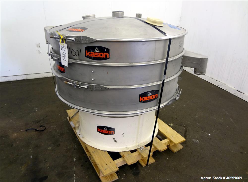 Used Kason 48" Vibra Screen, Model K48-2-SS/SP