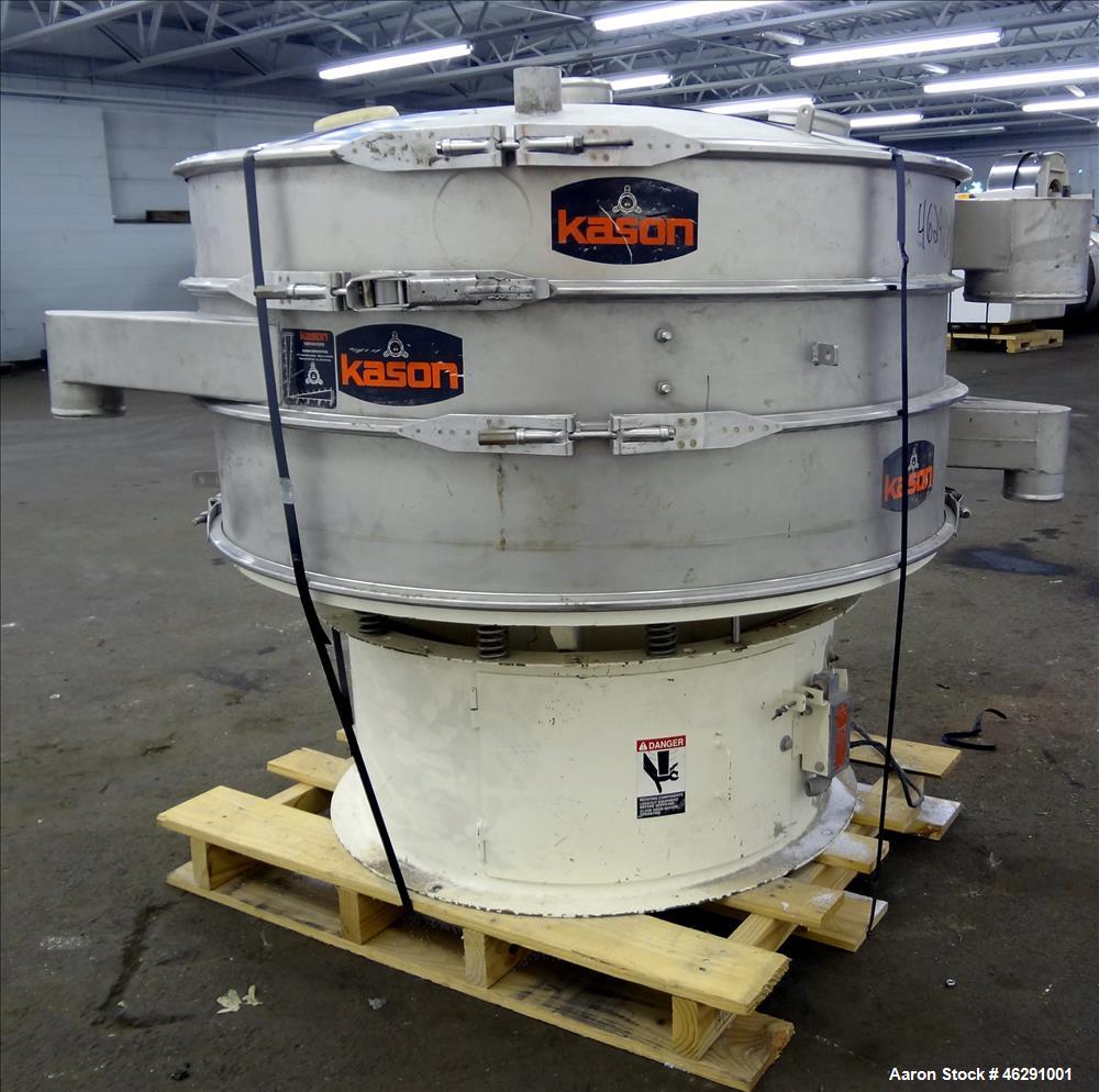 Used Kason 48" Vibra Screen, Model K48-2-SS/SP