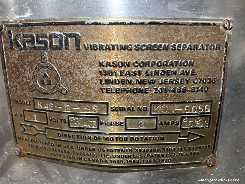 Kason 48" Circular Screener