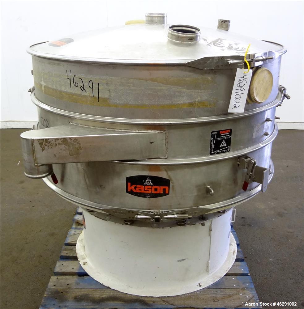 Used Kason 48" Vibra Screen, Model K48-3-SS/SP