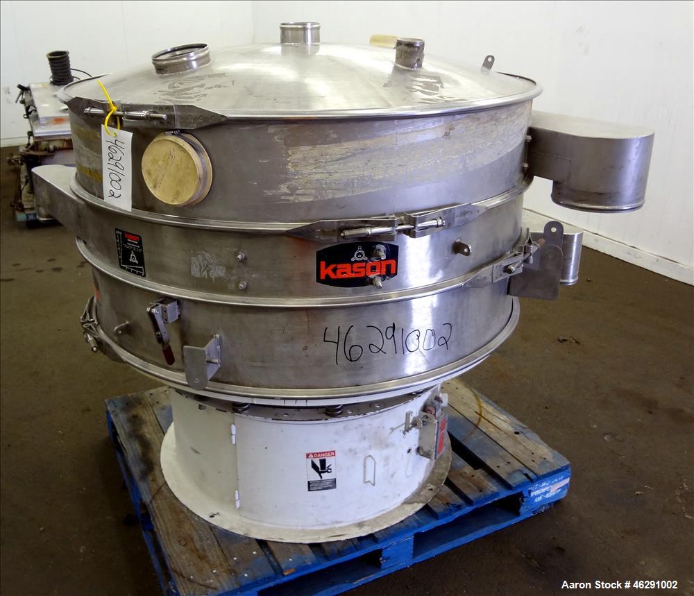 Used Kason 48" Vibra Screen, Model K48-3-SS/SP