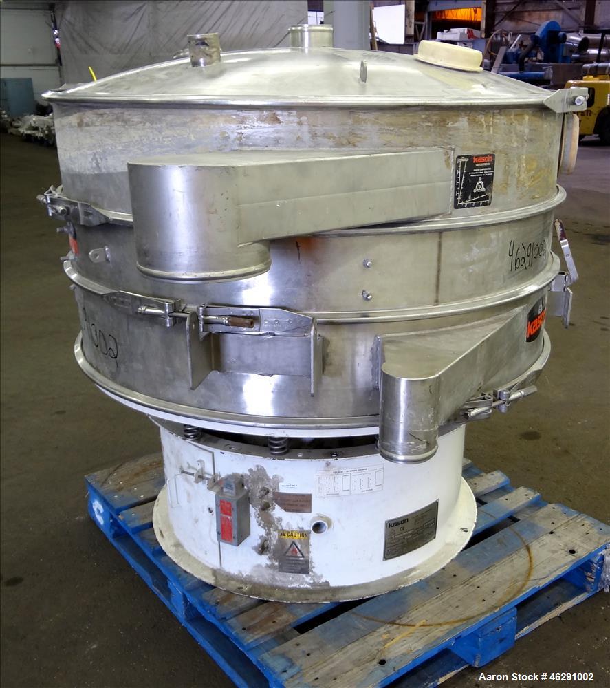 Used Kason 48" Vibra Screen, Model K48-3-SS/SP