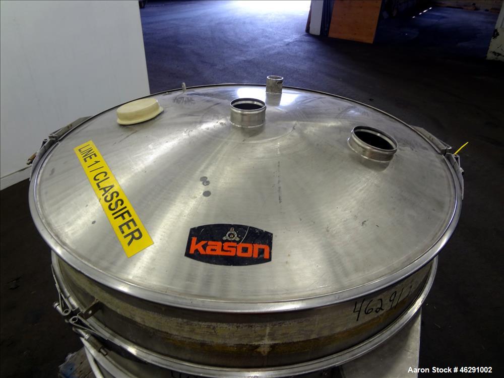 Used Kason 48" Vibra Screen, Model K48-3-SS/SP