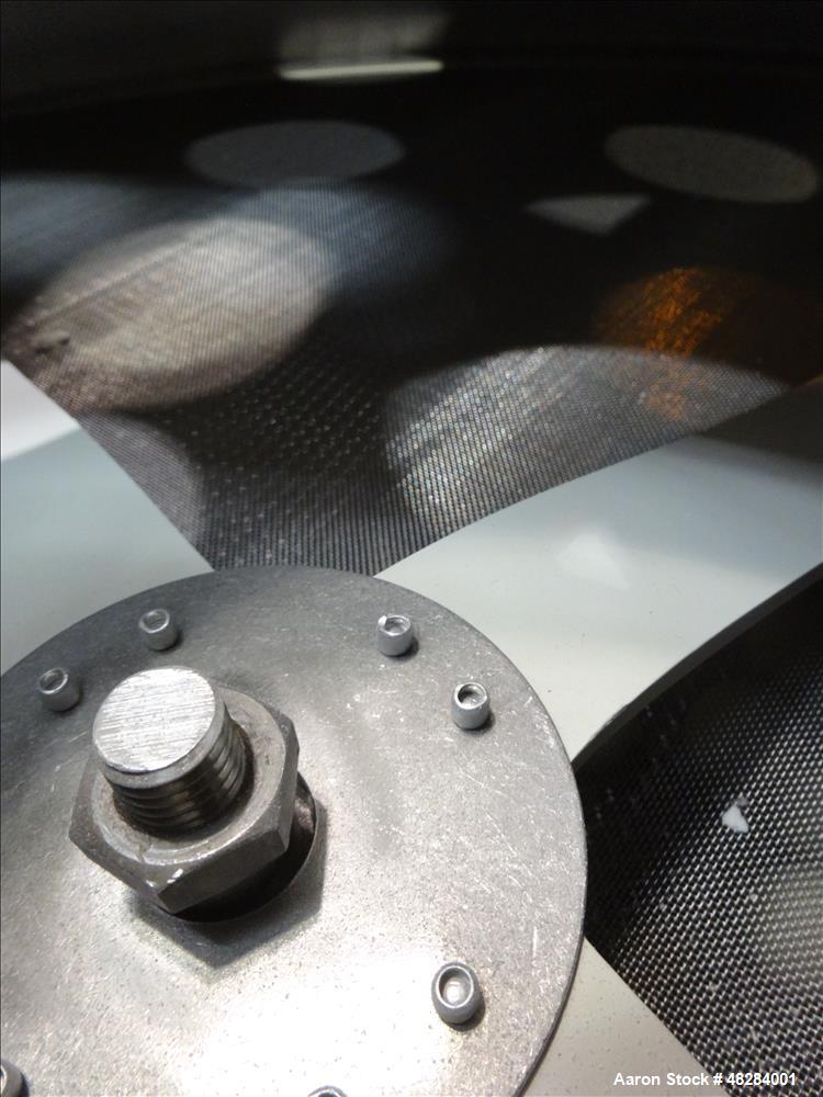 Used Kason 48" Circular Screener, Model K48-3-SS, 304 Stainless Steel.