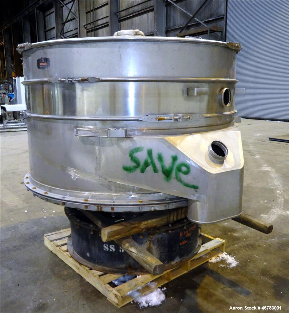 Used Kason Screen, Model MN K72-2-SS