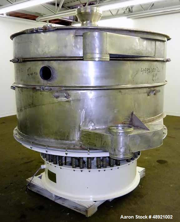 Used Kason Vibrating Screen Separator, Model K-72-2-SS