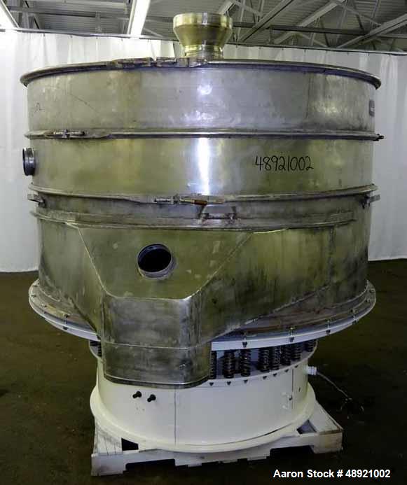 Used Kason Vibrating Screen Separator, Model K-72-2-SS