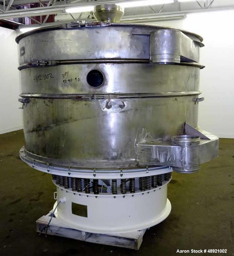 Used Kason Vibrating Screen Separator, Model K-72-2-SS