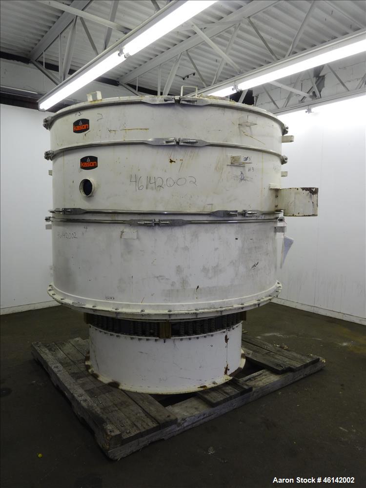 Used Kason Screener, Model # K84-2/1RC/CS, Carbon Steel