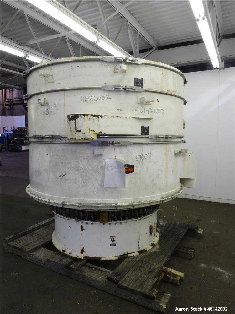 Used Kason Screener, Model # K84-2/1RC/CS, Carbon Steel