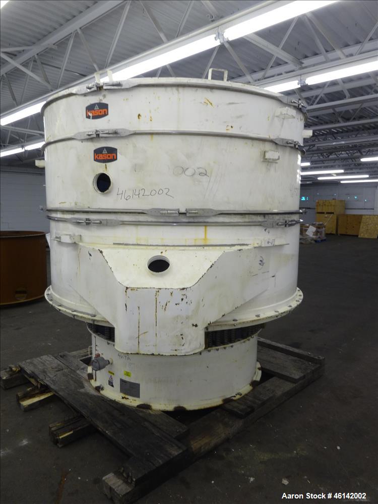 Used Kason Screener, Model # K84-2/1RC/CS, Carbon Steel