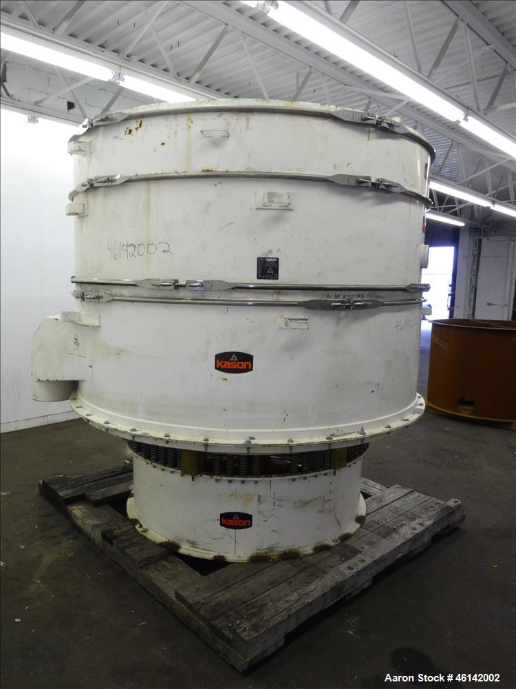 Used Kason Screener, Model # K84-2/1RC/CS, Carbon Steel