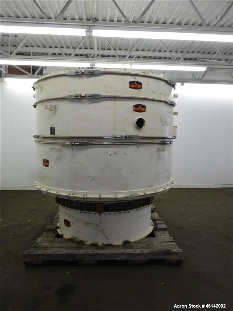 Used Kason Screener, Model # K84-2/1RC/CS, Carbon Steel
