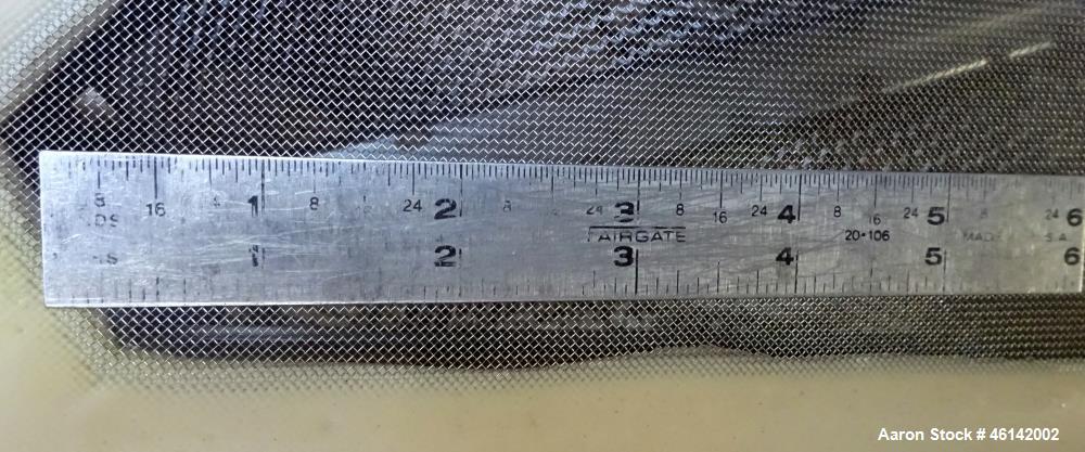 Used Kason Screener, Model # K84-2/1RC/CS, Carbon Steel