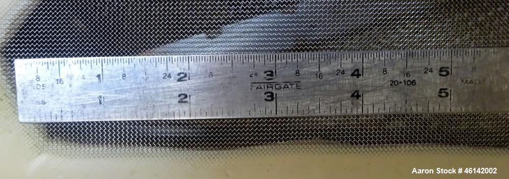 Used Kason Screener, Model # K84-2/1RC/CS, Carbon Steel