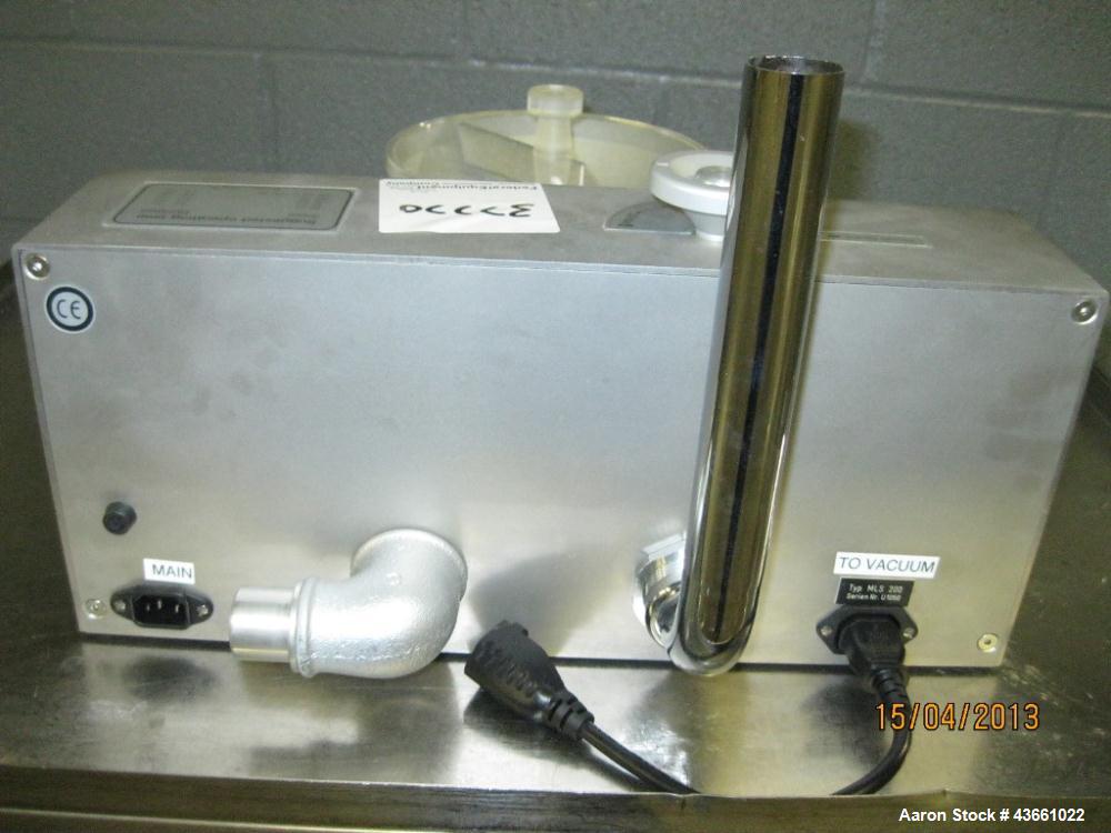 Used Minox Jet Sieve, Model MLS200